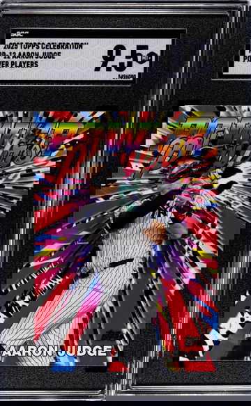 2025 Topps Celebration #PP-12 Aaron Judge Power Players SGC 9.5