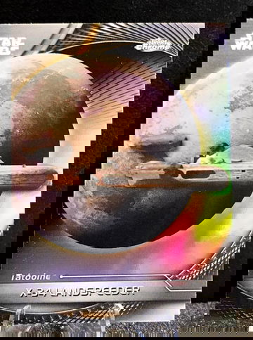 X-34 Landspeeder  Refractor  2025 Topps Star Wars Hyperspace  A New Hope 