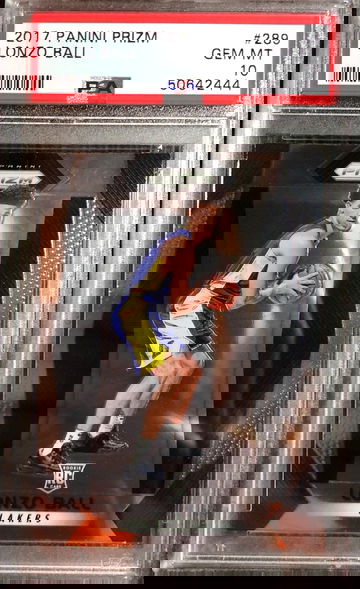 2017 Prizm Lonzo Ball #289 PSA 10 GEM MINT