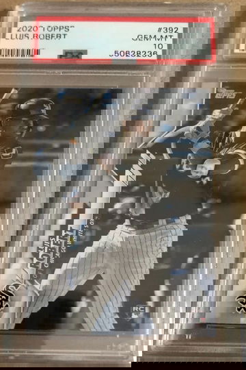 2020 Luis Robert Topps #392 PSA 20