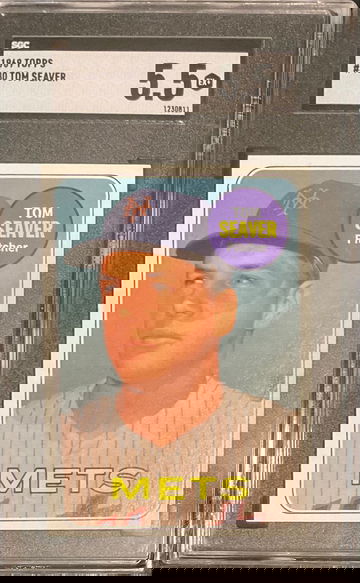 1969 Topps Tom Seaver SGC 5.5 Centered