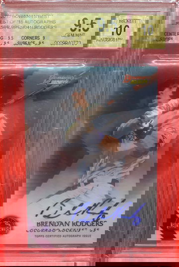 2015 Brendan Rogers Bowmans Best Auto BGS 9.5