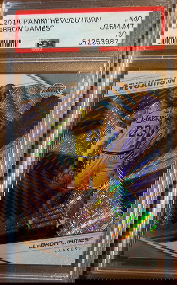 2018 Panini Revolution Lebron James PSA 10