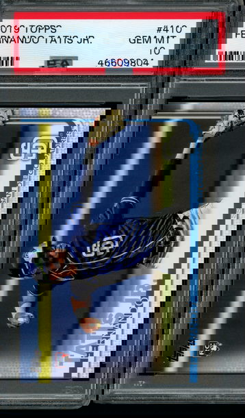 2019 Topps #410 Fernando Tatis Jr. Series 2 PSA 10 GEM MINT 