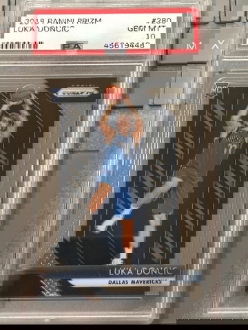 Luka Doncic Prizm 280 PSA 10 gem mint