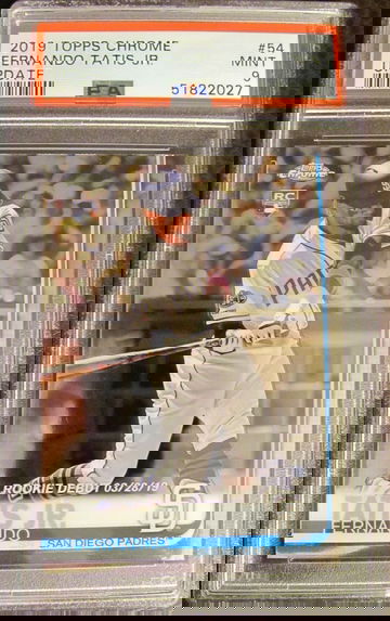 2019 Topps Chrome Fernando Tatis Jr. Update PSA 9 Mint