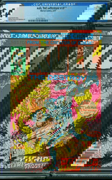 KULL, THE DESTROYER #19, CGC 9.4 NM