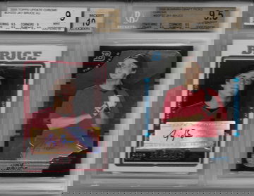 Jay Bruce 2005 Bowman Chrome Topps Chrome auto