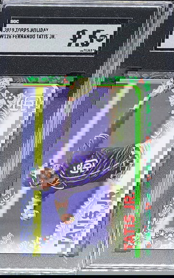 2019 Topps Holiday HW126 Fernando Tatis Jr. RC SGC 9.5 Gem Mint