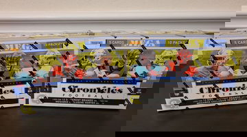 (2x) 2020 Chronicles Mega NFL Football Box Sealed (C)