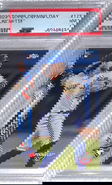 2020 Topps Opening Day Bo Bichette RC #173 PSA 7