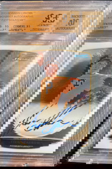 Tyler Glasnow Bowman Chrome Auto 2013 BGS 9.5