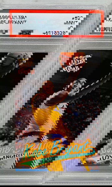 1996 Ultra Kobe Bryant Rookie RC PSA MINT 9