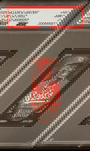 2024 Allen and Ginter Elly De La Cruz Mini Black Border PSA 9
