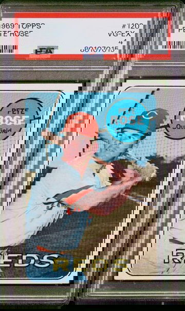 1969 Topps Pete Rose #120 PSA 4 [BL-1.12]