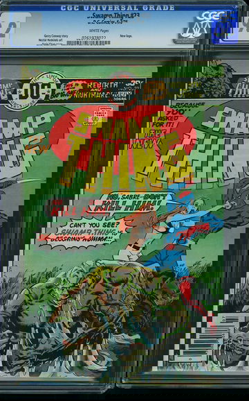 SWAMP THING #23, CGC 9.2 NM-