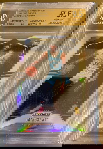 Ja Morant Silver Prizm BGS 9.5