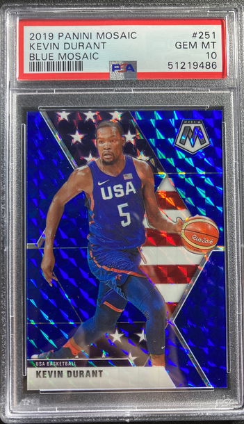 2019 Mosaic Kevin Durant Team USA Blue /99
