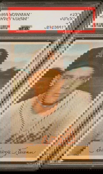 1954 Bowman Harvey Kuenn #23 PSA 4 [BL-2.39]