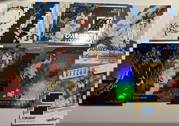 Kevin Durant Patch, Gold, Numbered Lot