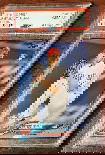  2018 Topps Shohei Ohtani PSA 10 Gem MINT RC #700 Angels Rookie Card Pitching