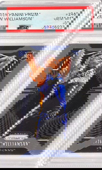 2019 PRIZM ZION WILLIAMSON #248 PSA 10