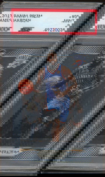 2012 Panini Prizm James Harden PSA 9
