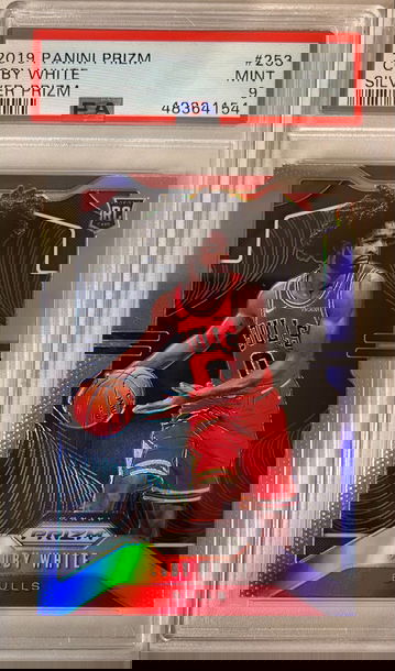 2019 Panini Prizm Coby White Silver Prizm PSA 9