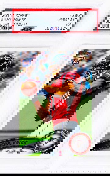 2011 Topps Julio Jones #350 RC Rookie PSA 10