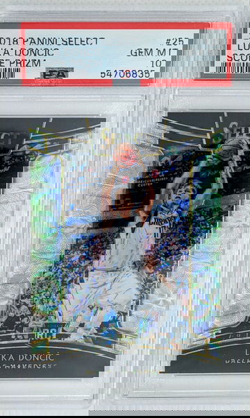 2018-19 Select Luka Doncic Concourse Scope PSA 10 Rookie RC