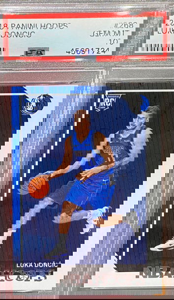 2018 Hoops Luka Doncic psa 10