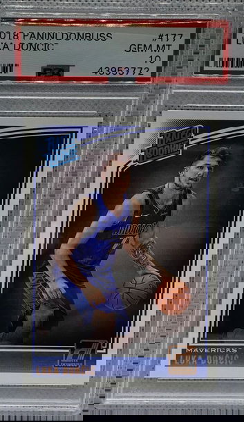 LUKA DONCIC 2018 Donruss RC PSA 10