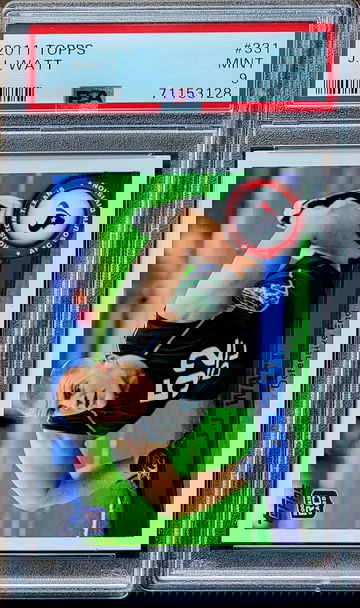 2011 J.J. WATT TOPPS PSA 9 Rookie RC #331 * NEW SLAB *