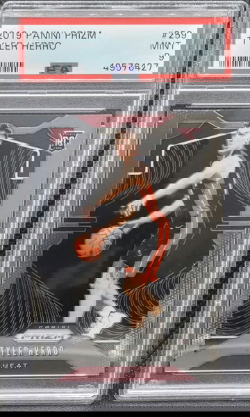 2019-20 Panini Prizm Tyler Herro #259 PSA 9