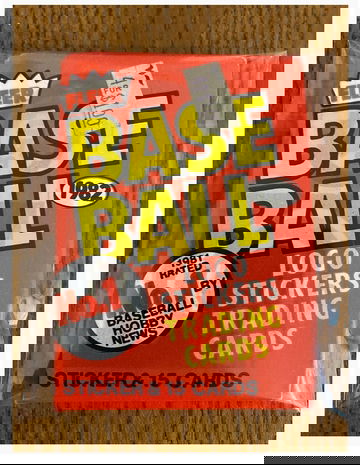 1982 Fleer Baseball Wax Pack