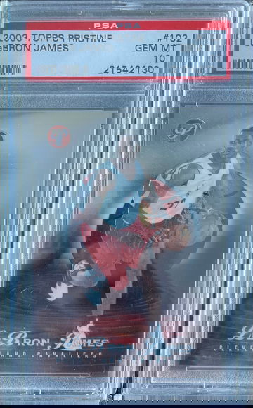 2003 Lebron James Pristine /999 PSA 10
