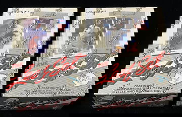 1990 LEAF BASEBALL SERIES 1 & 2 FACTORY SEALED WAX BOXES THOMAS / SOSA ROOKIES 