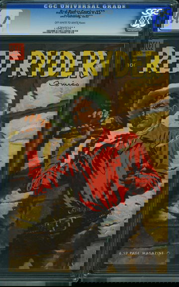 RED RYDER COMICS #123, CGC 9.2 NM-