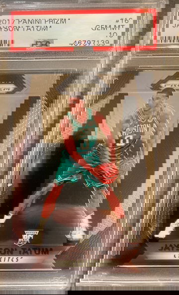 2017 Panini Prizm Jayson Tatum #16 PSA 10