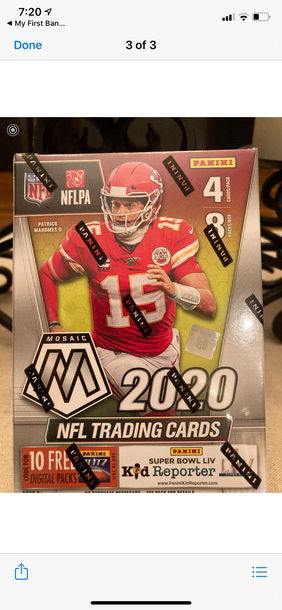 10 2020 Panini Mosaic Football Blaster Box NFL