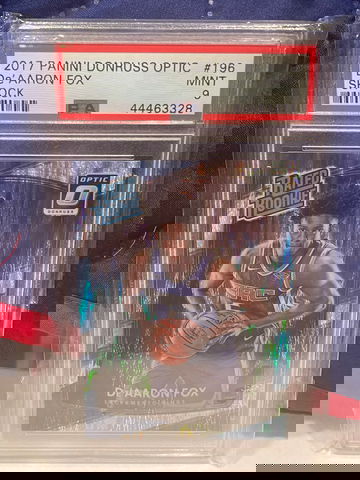 2017 Optic Shock Deaaron Fox RC Rookie PSA 9