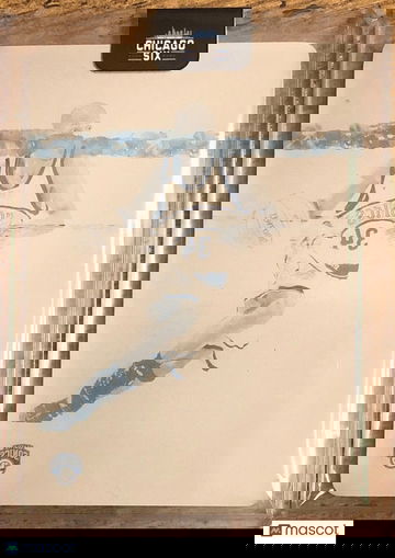 2020 Panini Mosaic #12 RAY ALLEN Cyan Printing Plate 1/1 Seattle Supersonics