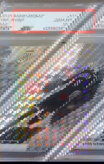 Kyrie Irving Mosaic PSA 10 2019 Panini Mosaic #11