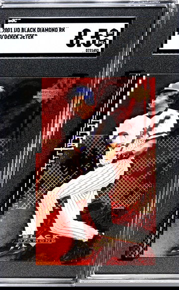 2001 Upper Deck Pros & Prospects #40 Derek Jeter SGC 8.5