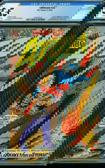 SHOWCASE #35, CGC 3.5 VG- -- 2ND ATOM