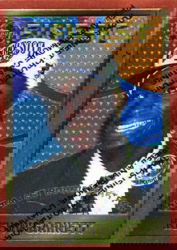 1995-96 TOPPS FINEST ROOKIE KEVIN GARNETT # 115 HOF