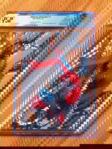 ULTIMATE SPIDER-MAN #1 DEL'OTTO VIRGIN EXCLUSIVE CGC 9.8 2024 Limited ltd 1000