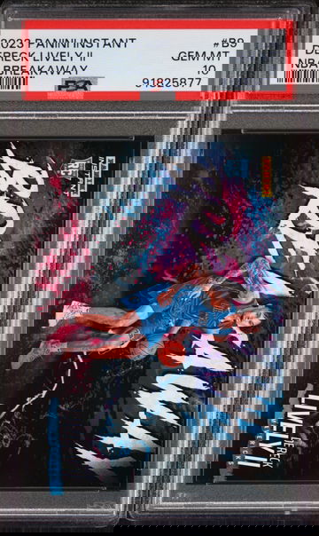 Dereck Lively II 2023-24 Panini NBA Breakaway 9 Rookie Card 1 of 4085 PSA 10 Gem