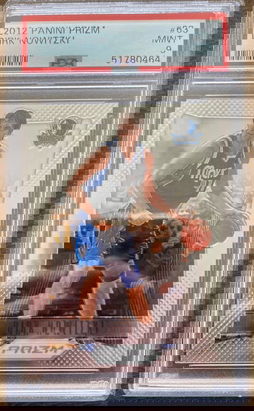 2012 panini prizm dirk nowitzki #63 PSA 9 Mint