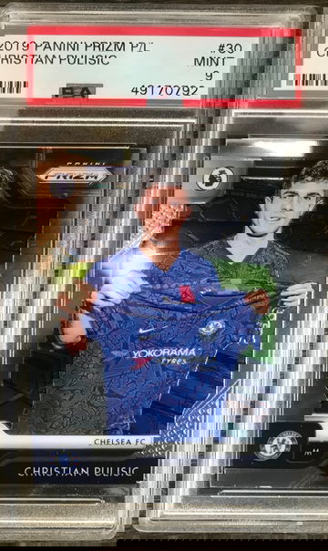 2019 Panini Prizm P/L Christian Pulisic PSA 9